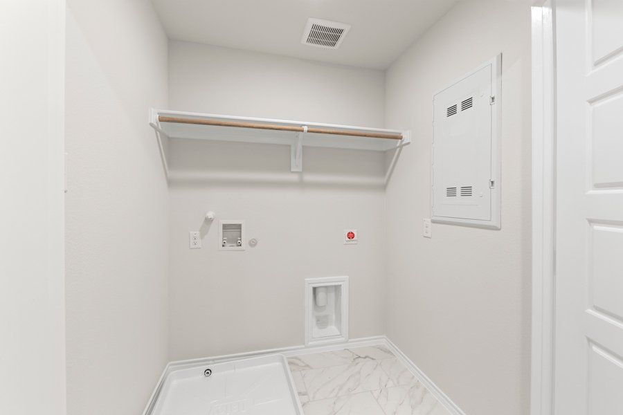 Front exterior of a new home in Sanger Circle, Sanger, TX, highlighting curb appeal (Image 16). Front exterior of a new home in Sanger Circle, Sanger, TX, highlighting curb appeal (Image 16).