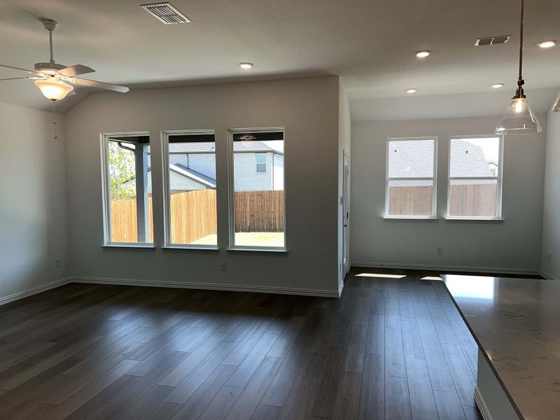 Family Room Construction Progress