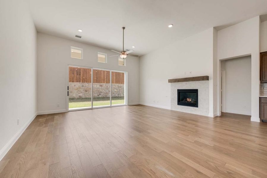 Representative unfurnished interior of a home built from the Ashwood by Pacesetter Homes in Park Hills, Rockwall (Image 16). Representative unfurnished interior of a home built from the Ashwood by Pacesetter Homes in Park Hills, Rockwall (Image 16).