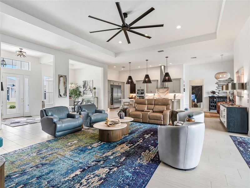 Furnished interior view inside a new home in , The Villages (Image 12). Furnished interior view inside a new home in , The Villages (Image 12).