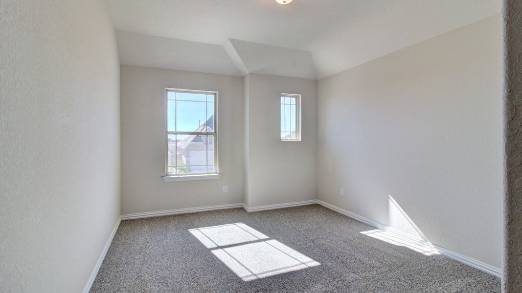 Furnished interior view inside a new home in Sunflower Ridge, New Braunfels (Image 32).