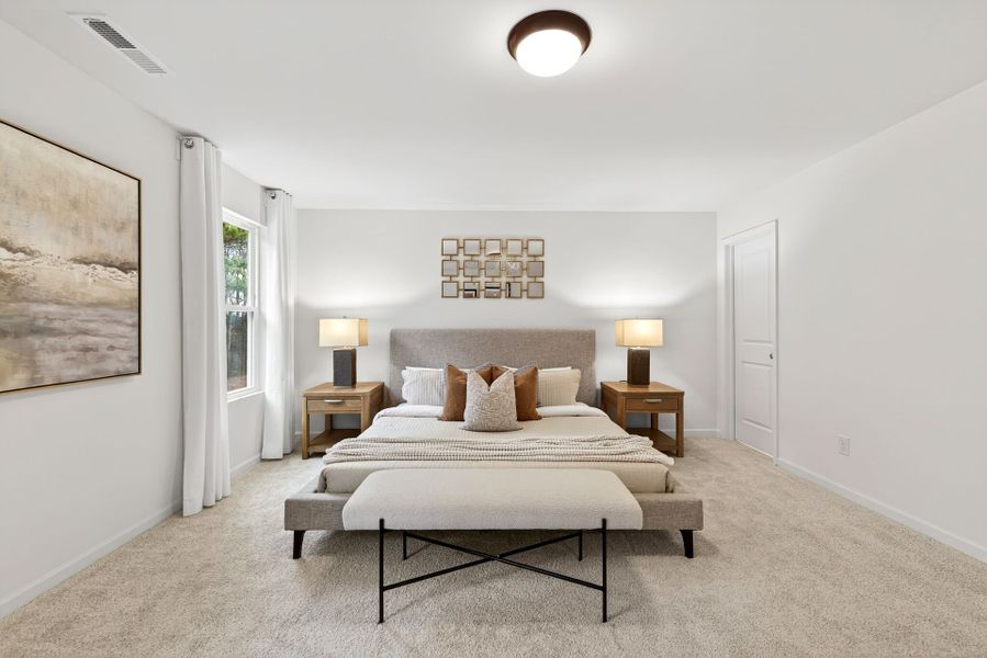 Furnished interior view inside a new home in Nathans Ridge, Lillington (Image 24).