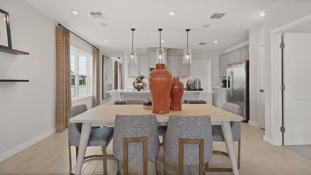 Furnished interior view inside a new home in Liberty Trace, Haines City (Image 14).