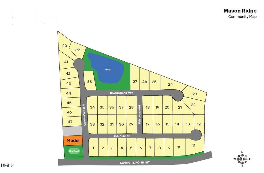 Mason Ridge Site Map