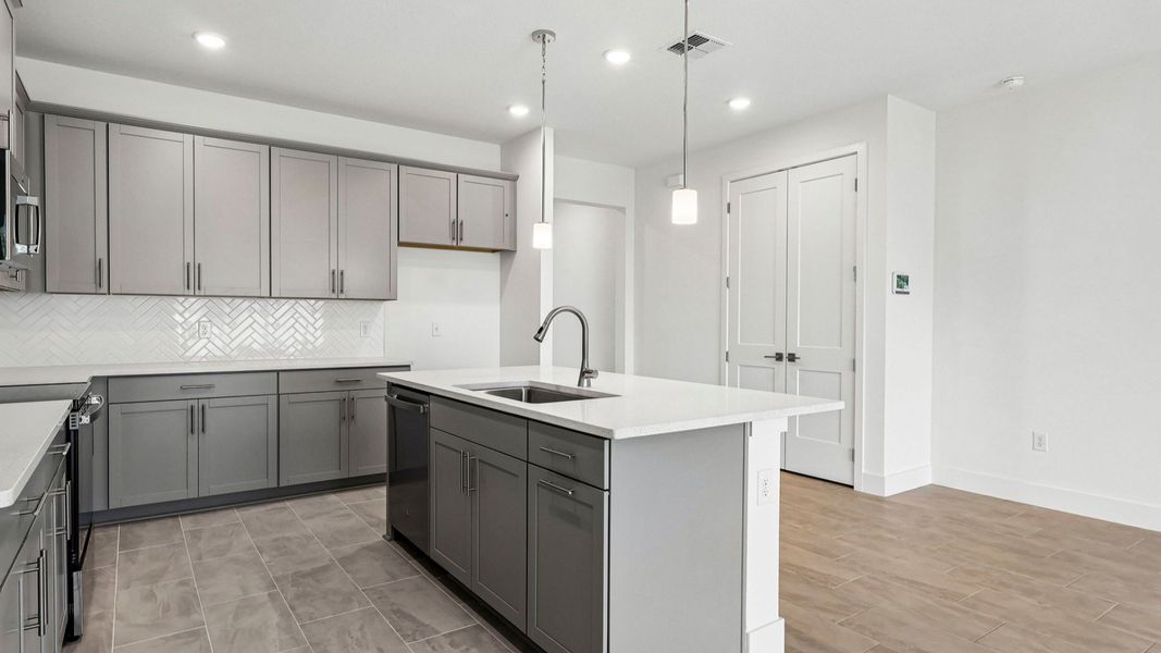 Furnished interior view inside a new home in Trailside, Mount Dora (Image 14).