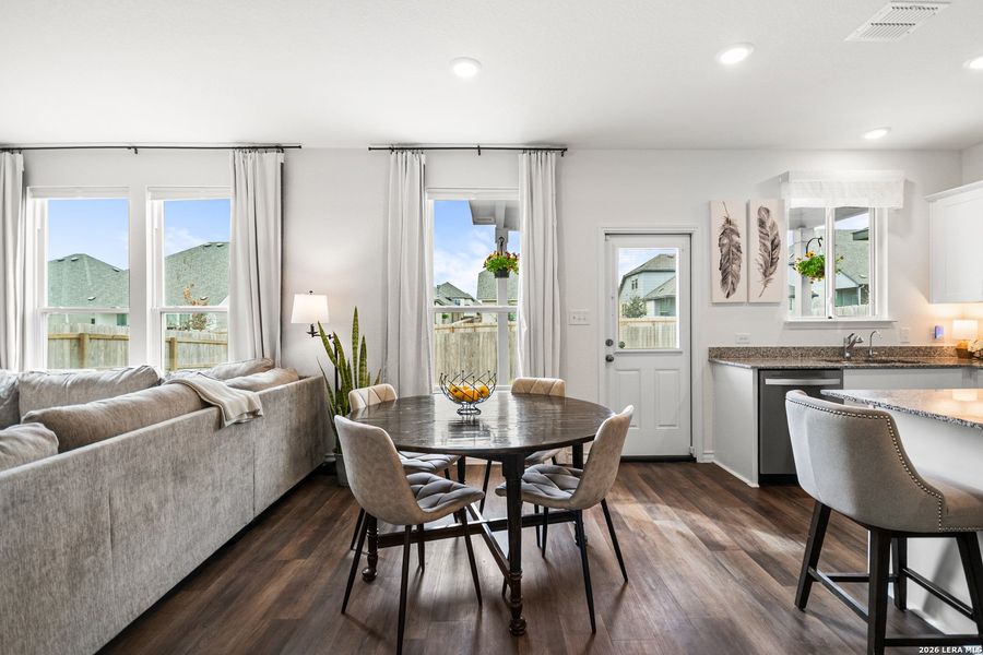 Furnished interior view inside a new home in Corley Farms, Boerne (Image 36).