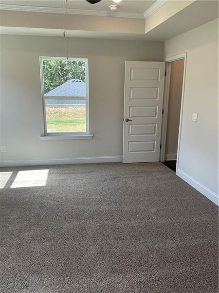 Spacious, unfurnished interior of a new home in Park Place, Bowdon (Image 9). Spacious, unfurnished interior of a new home in Park Place, Bowdon (Image 9).