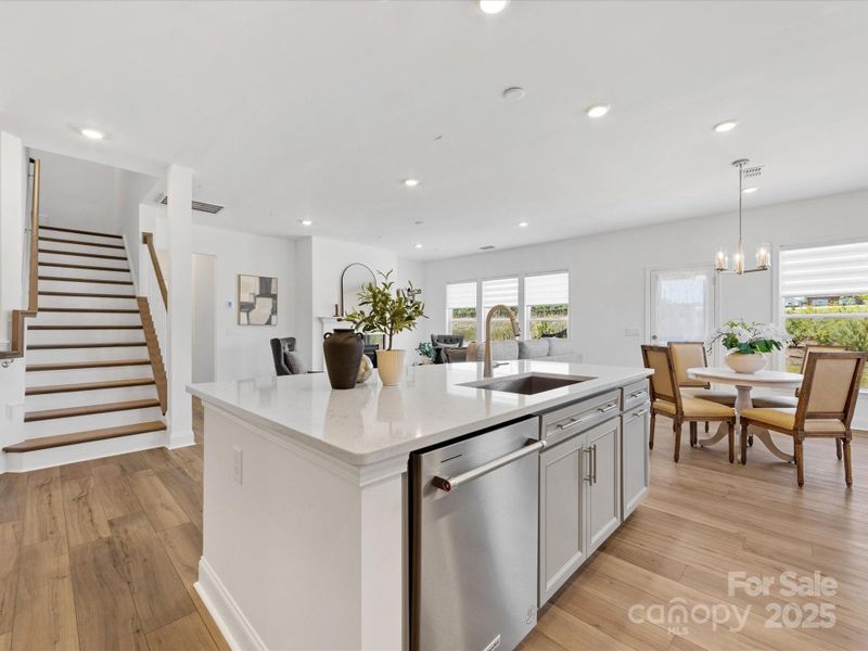 Furnished interior view inside a new home in Cannon Run, Concord (Image 30).