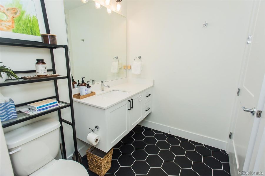 Furnished interior view inside a new home in , Denver (Image 21).