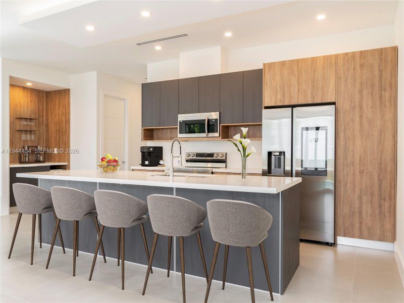 Furnished interior view inside a new home in , Fort Lauderdale (Image 11).