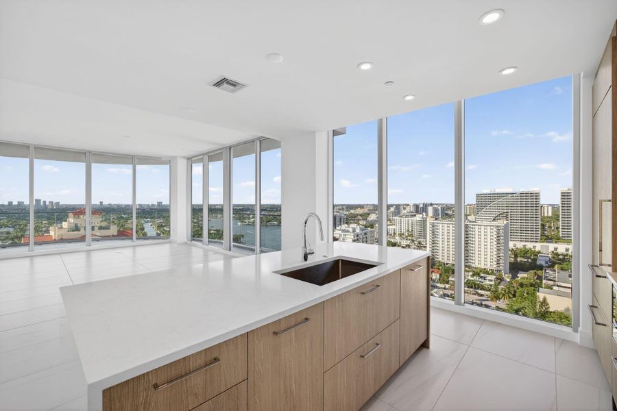 Furnished interior view inside a new home in , Fort Lauderdale (Image 10). Furnished interior view inside a new home in , Fort Lauderdale (Image 10).