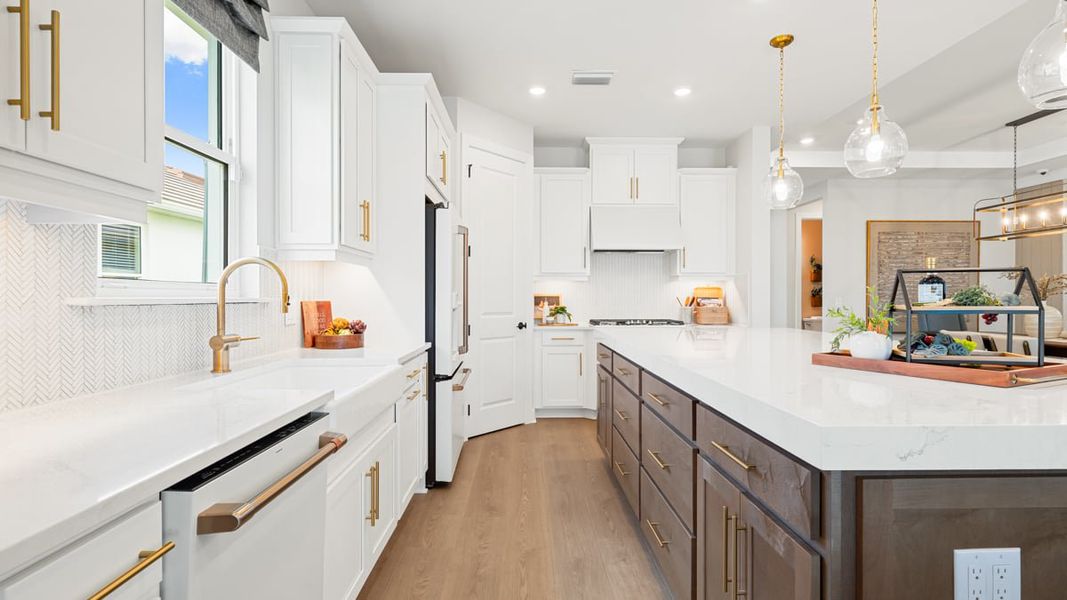 Representative furnished interior of a home built from the Lazio II by Taylor Morrison in Esplanade at Rivergrass, Naples (Image 8).