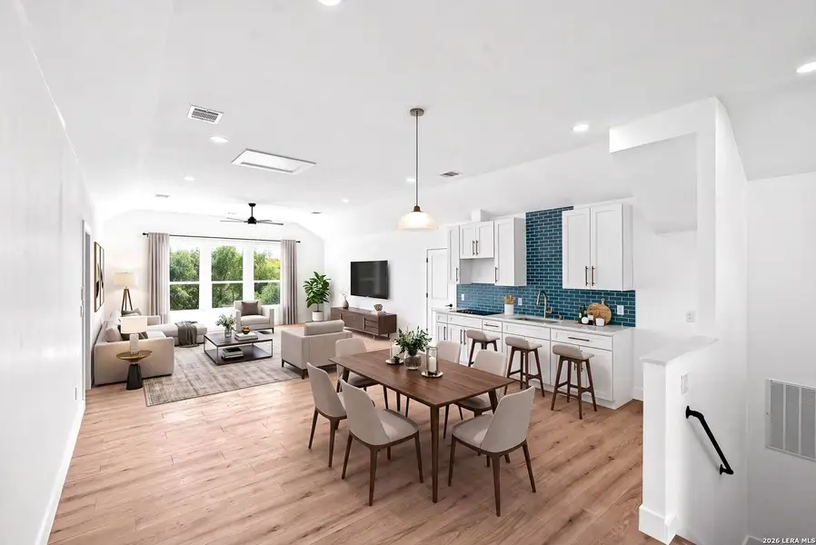Furnished interior view inside a new home in , Kyle (Image 10).