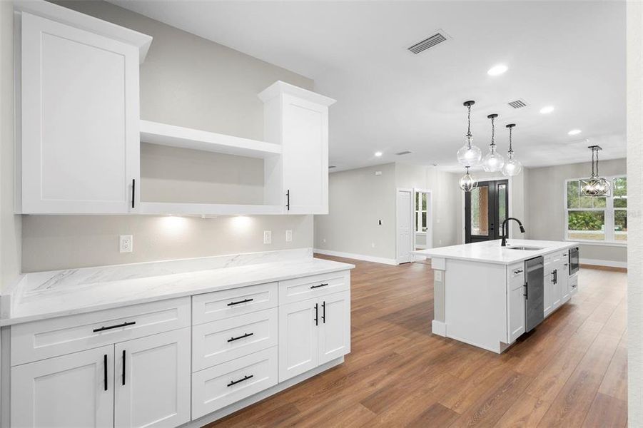 Furnished interior view inside a new home in , Eustis (Image 19).
