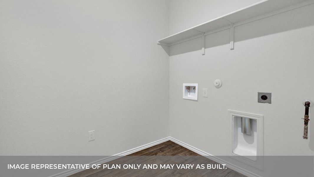 Spacious, unfurnished interior of a new home in Paramount, Kyle (Image 15).