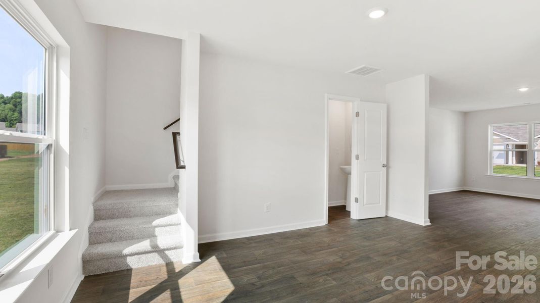 Spacious, unfurnished interior of a new home in Wildbrook Village, Waynesville (Image 20).