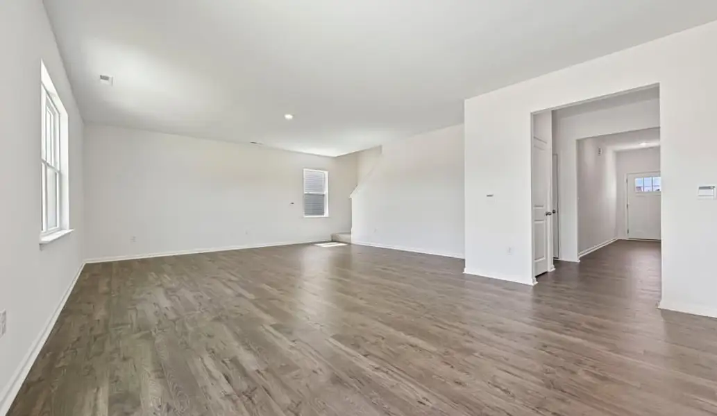 Spacious, unfurnished interior of a new home in Shahbain Reserve, Raeford (Image 15). Spacious, unfurnished interior of a new home in Shahbain Reserve, Raeford (Image 15).