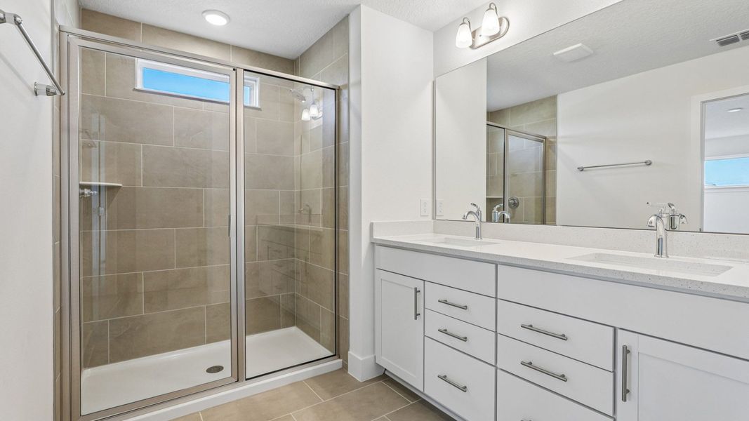 The Primary Suite Bathroom