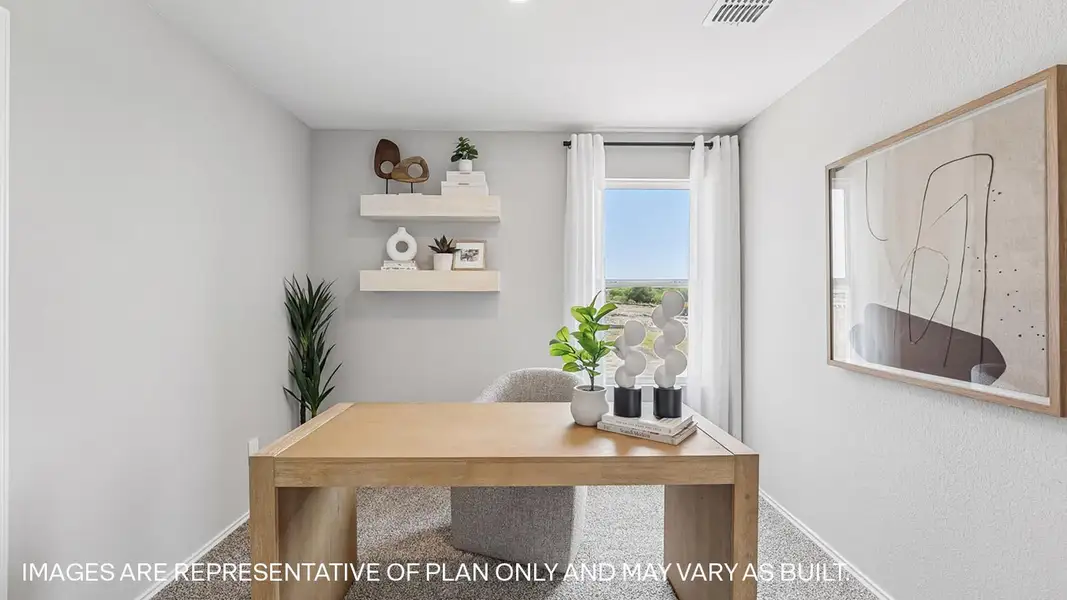 Furnished interior view inside a new home in Marigold, Kyle (Image 17).
