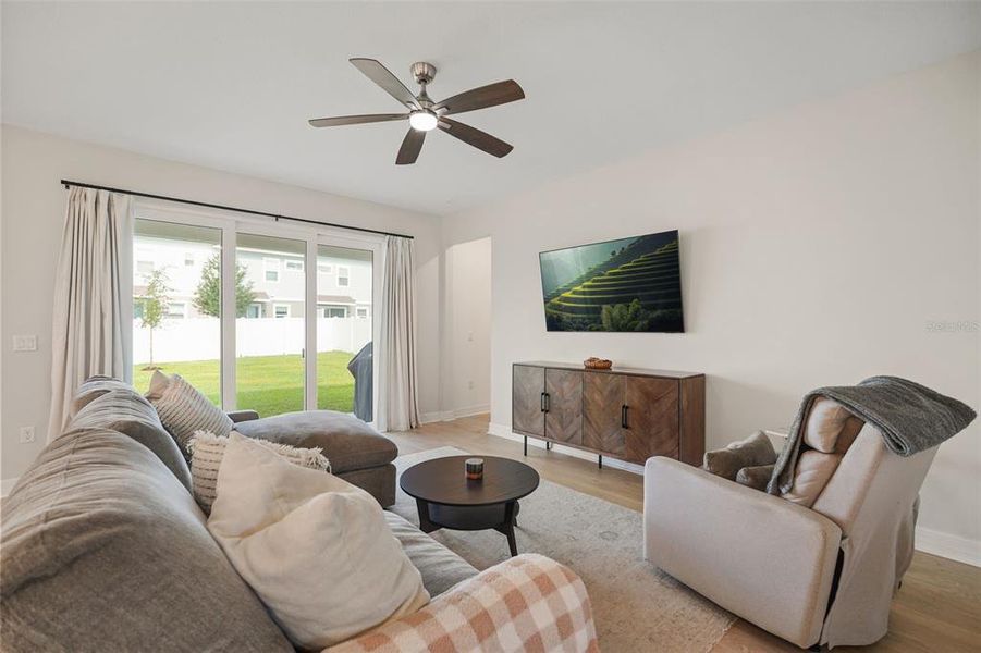 Furnished interior view inside a new home in Prairie Oaks, St. Cloud (Image 11).