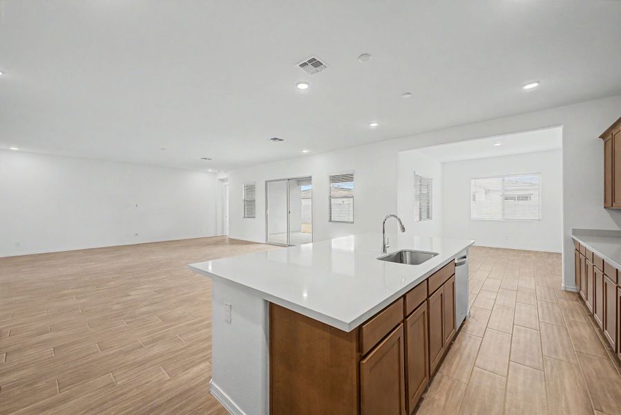 Furnished interior view inside a new home in Empire Pointe, Queen Creek (Image 3).