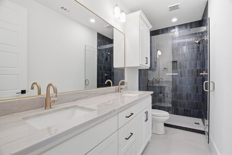 Furnished interior view inside a new home in Summit Ranch, Aledo (Image 16).