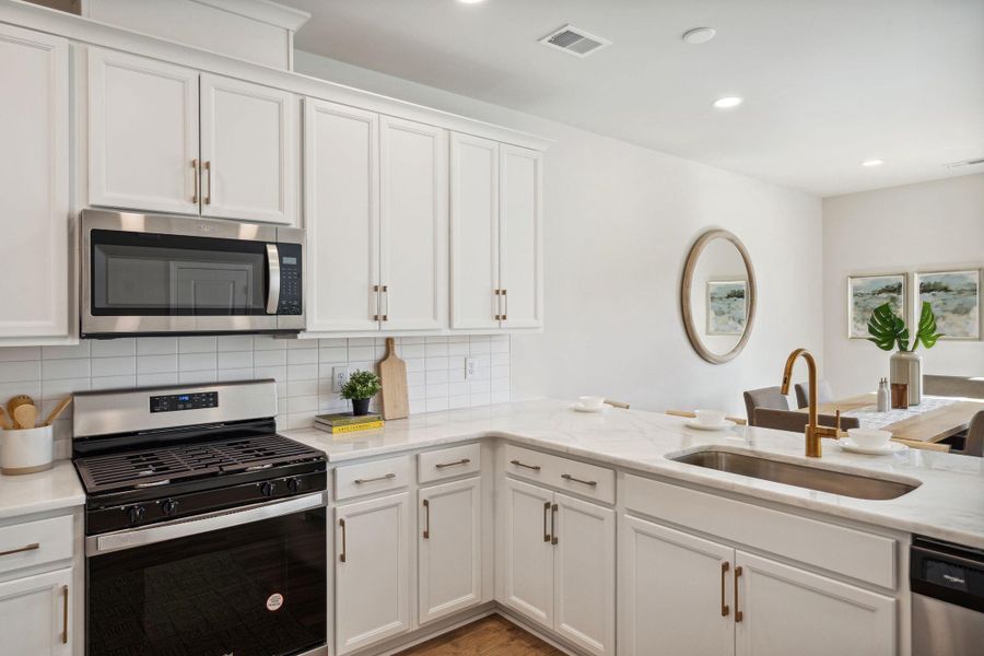 Furnished interior view inside a new home in Lakeview Commons, Goose Creek (Image 7).