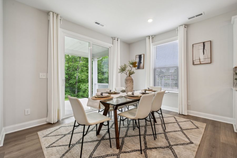 Representative furnished interior of a home built from the Elizabeth by Taylor Morrison in River Falls, Tega Cay (Image 13).