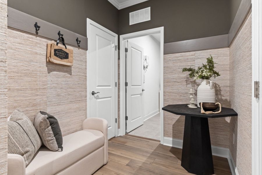 Furnished interior view inside a new home in Southport Meadows, Southport (Image 13). Furnished interior view inside a new home in Southport Meadows, Southport (Image 13).