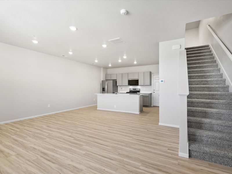 Spacious, unfurnished interior of a new home in Poudre Heights: The Meadow Collection, Windsor (Image 10).