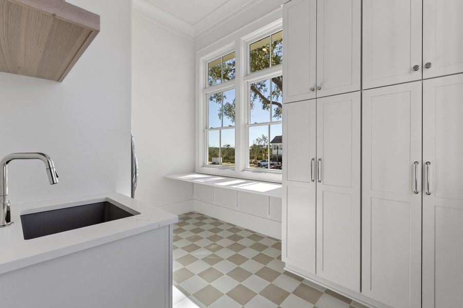 Furnished interior view inside a new home in , Charleston (Image 9).