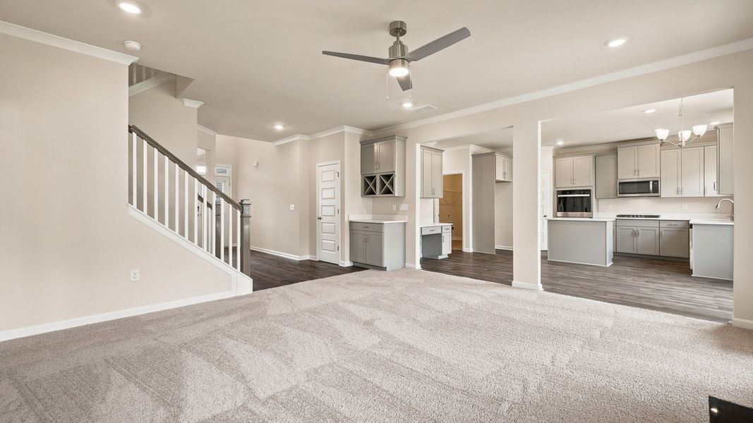 Spacious, unfurnished interior of a new home in Wildwood, Covington (Image 21).