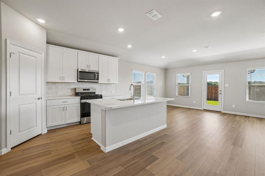 Furnished interior view inside a new home in Stella Hills, Denton (Image 13).