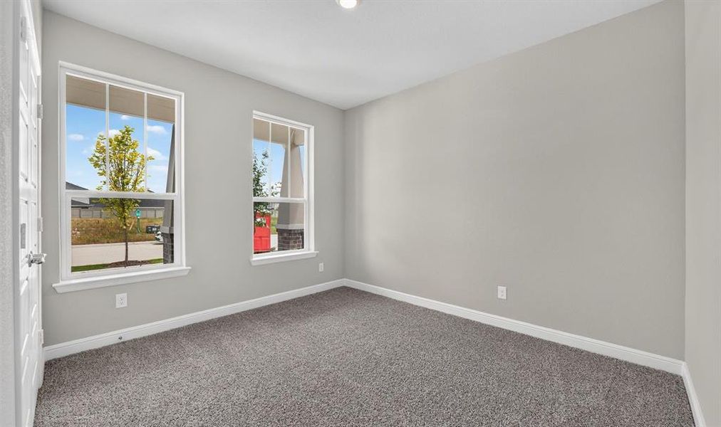 Spacious, unfurnished interior of a new home in Treeline, Justin (Image 25).