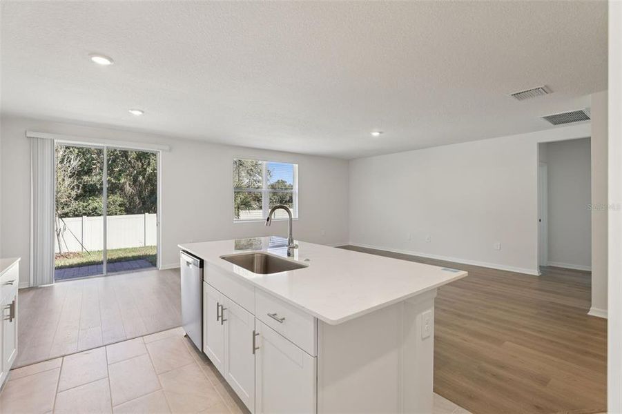 Furnished interior view inside a new home in Bradbury Creek - Signature Series, Haines City (Image 14).