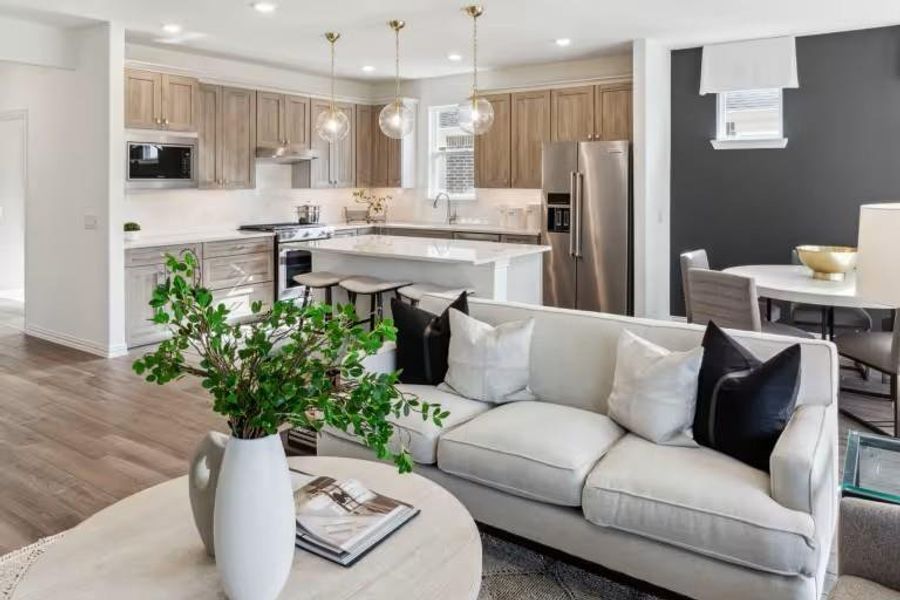 MODEL HOME images may NOT be consistent with the finished product.