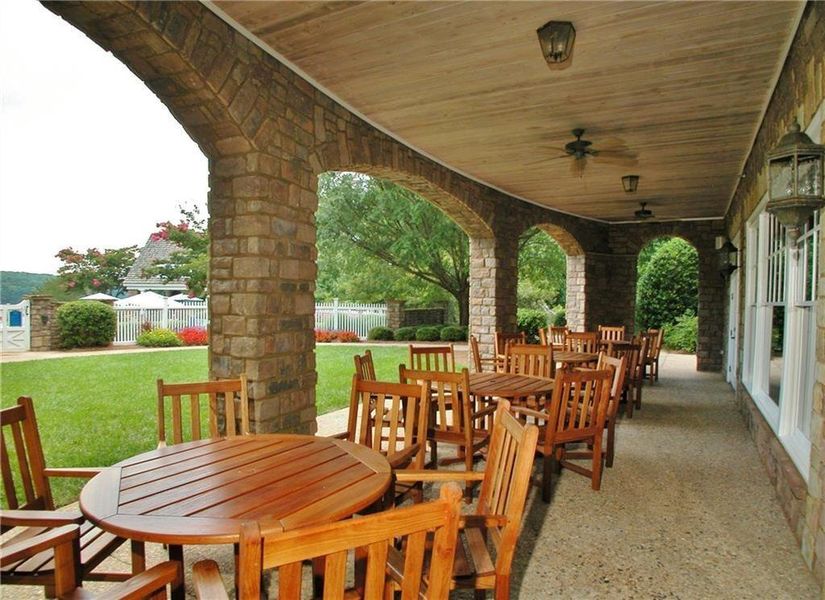 Furnished interior view inside a new home in , Gainesville (Image 18).