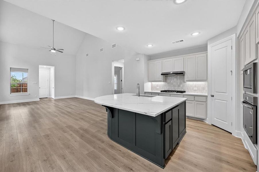 Furnished interior view inside a new home in Wellington, Haslet (Image 11).