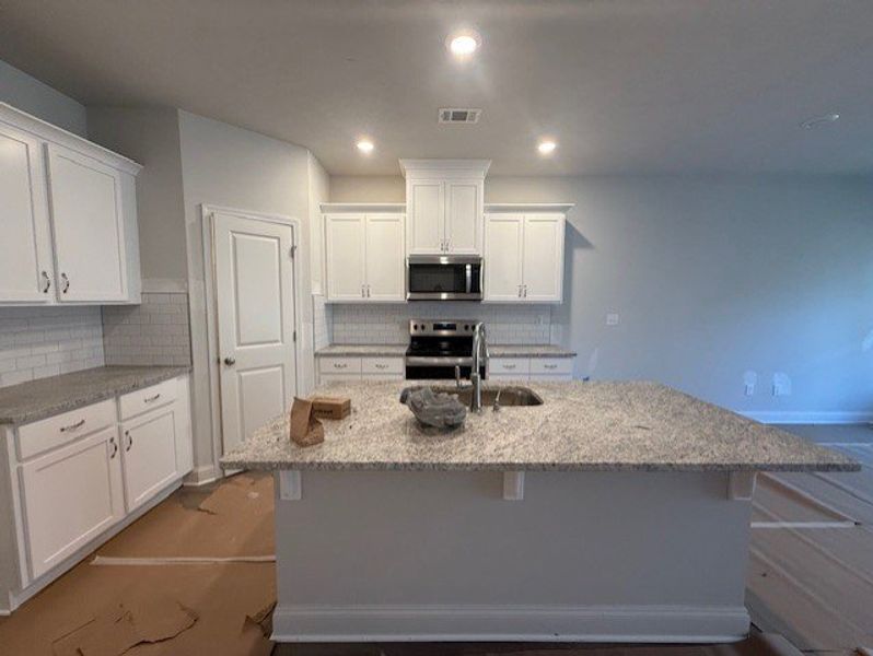 Furnished interior view inside a new home in Caroleton Townhomes, Grovetown (Image 4). Furnished interior view inside a new home in Caroleton Townhomes, Grovetown (Image 4).