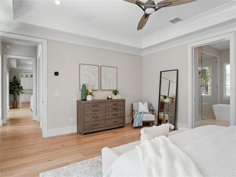Furnished interior view inside a new home in , Oakland (Image 44).