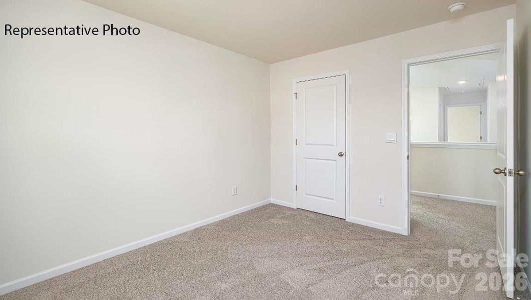 Spacious, unfurnished interior of a new home in Huffman Ridge, Hickory (Image 23).