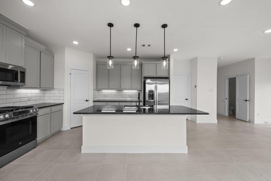 Furnished interior view inside a new home in , Katy (Image 7).