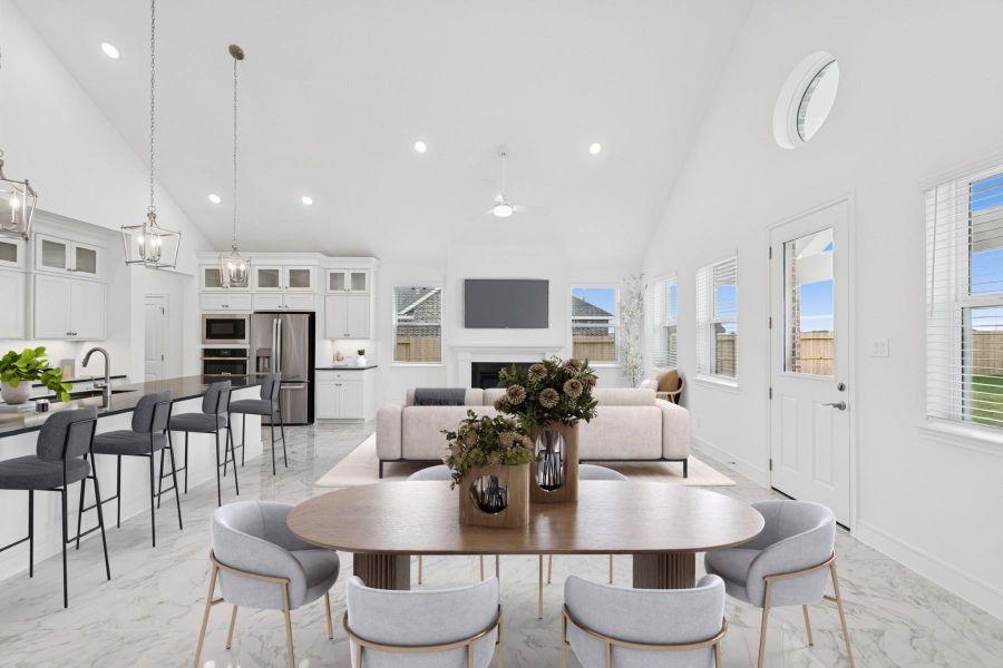 Impressive living area