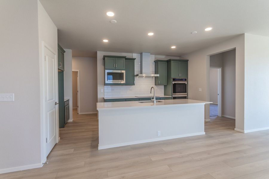 Furnished interior view inside a new home in Prairie Song, Windsor (Image 9).
