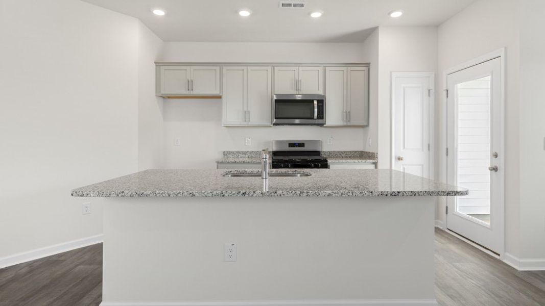 Furnished interior view inside a new home in The Townes at Galvins Ridge, Sanford (Image 4).
