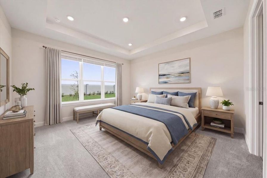Furnished interior view inside a new home in Coasterra Community Group Page, Palmetto (Image 14).
