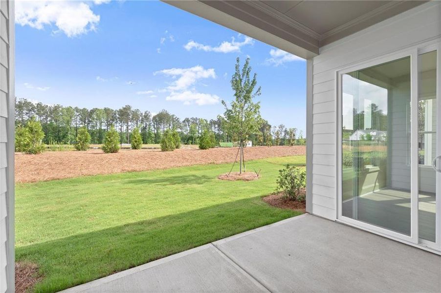 Exterior details and patio area of a home in , Kennesaw (Image 35).