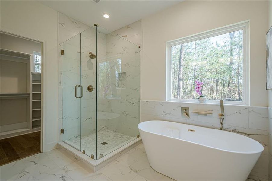 Furnished interior view inside a new home in , Powder Springs (Image 20).