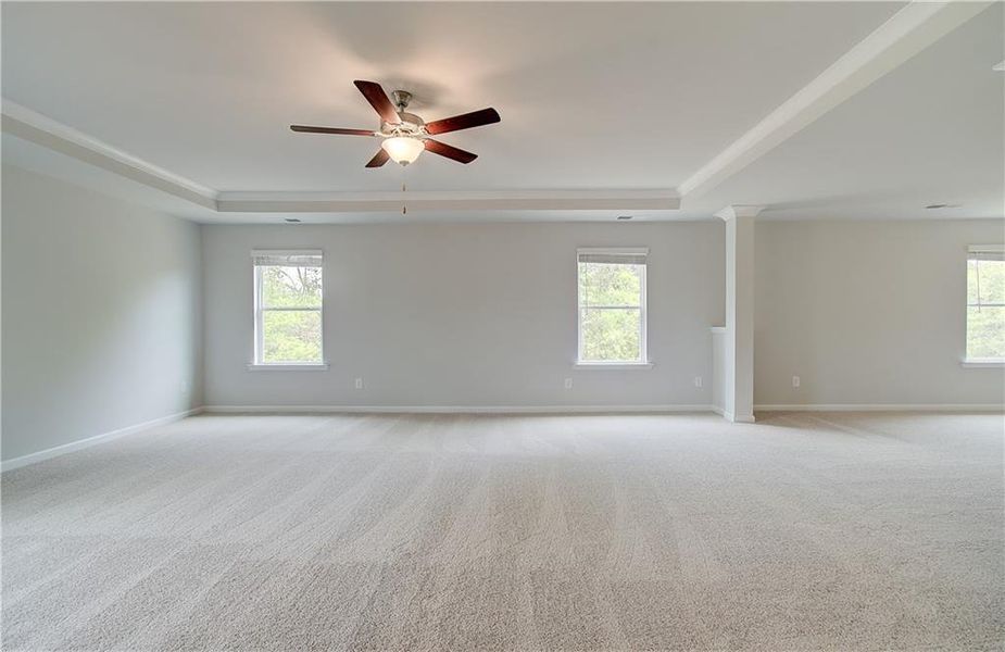 Spacious, unfurnished interior of a new home in Cooper Park, McDonough (Image 9).