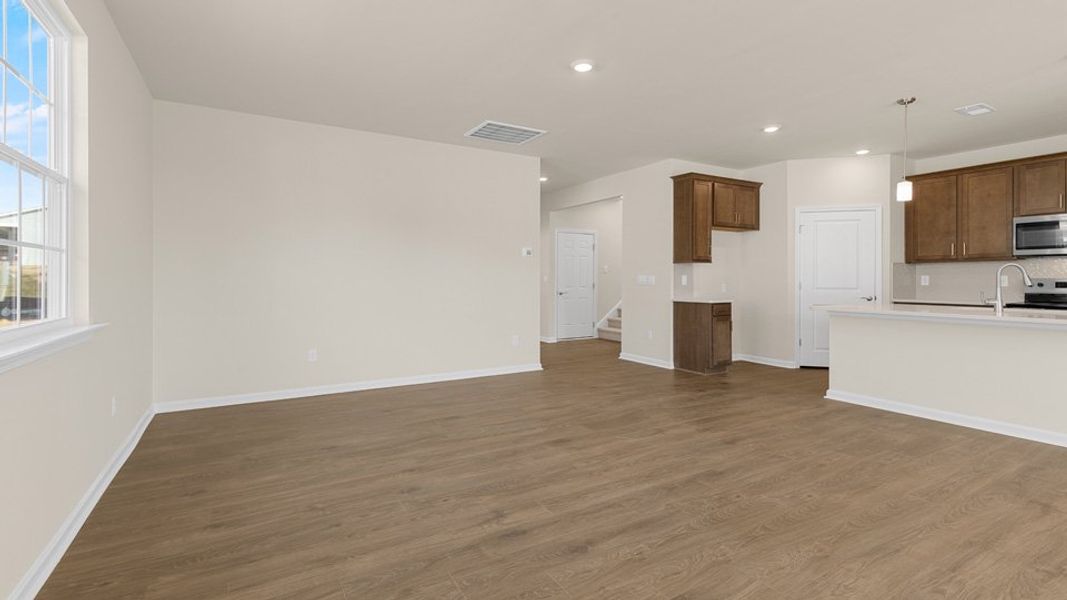 Spacious, unfurnished interior of a new home in The Villas at Collinswood, Aberdeen (Image 15).